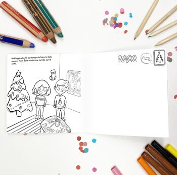 Pack de 25 carnets de coloriage et d'activités sur le thème des fêtes de fin d'année 3