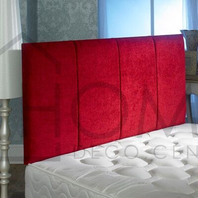 Sandringham Chenille headboard available in different colours and sizes