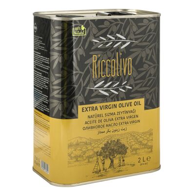 Olio Extravergine di Oliva Riccolivo Premium - Tanica da 2L