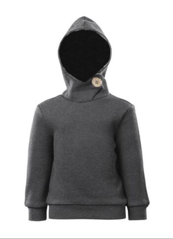 Sweat à capuche, Anthracite Melange (6/7 - 9/10 ans)