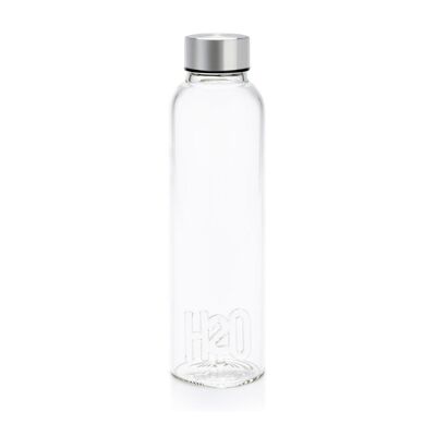 Bottiglia, H2O, 0,5 L, borosilicato
