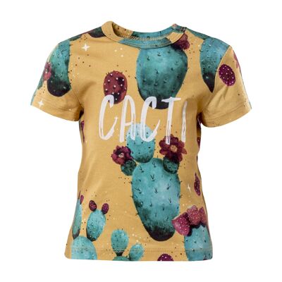 Short Sleeve Baby T-shirt, Desert Fruits