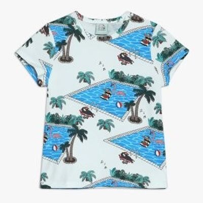 Short Sleeve T-shirt, Pool Party