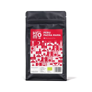 PÉROU Pacha Mama Haricots Omniroast Bio 250g