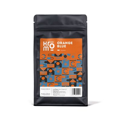 ORANGE BLEU espresso en grains bio 250g