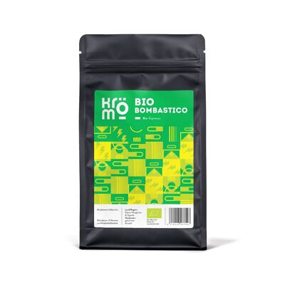 BIO BOMBASTICO granos de espresso ecológicos 250g
