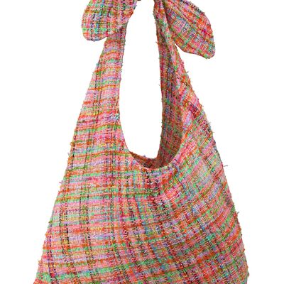 Angèle Evesome bag in summer tweed