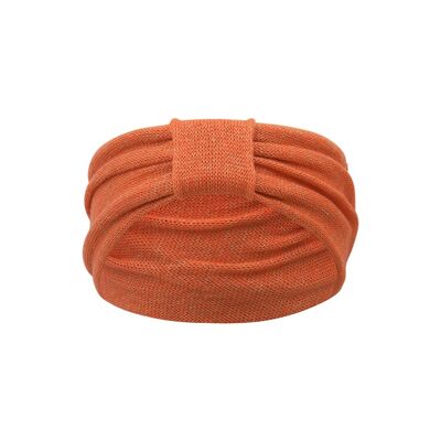 Headband 58% cachemire 42% lin - Corail