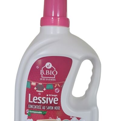 Detergente concentrado con jabón negro orgánico 2L