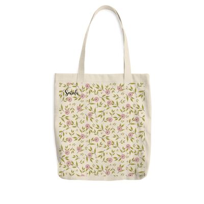 Tote bag English Flower