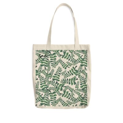 Tote bag Green branches