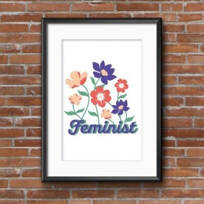 Art Print Feminist Serigraphy