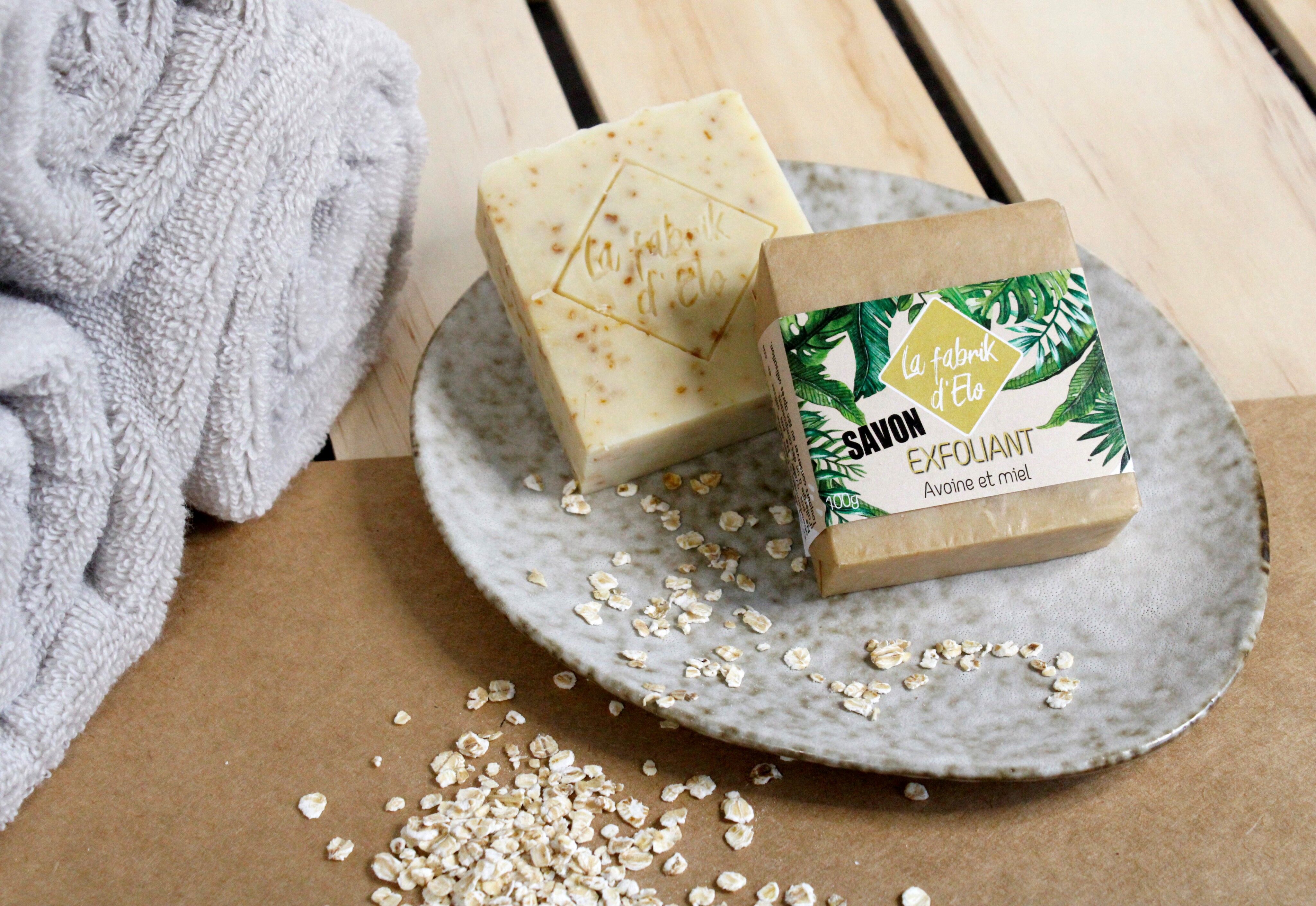 Sapone Esfoliante - Avena & Miele