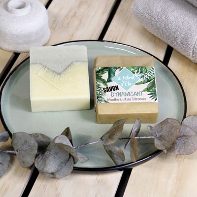 Savon Dynamisant - Menthe & Litsée Citronnée