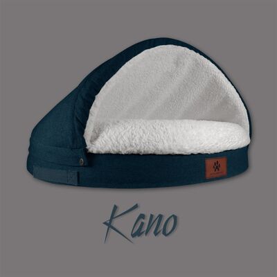 Change Cover Set (Mattress & Roof) - Change Covers "Kano" (Bleu Marine)