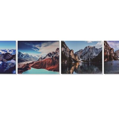 PAINTING CANVAS PICTURE 50X1,8X40 MOUNTAINS 4 ASSORTMENTS. CU176515
