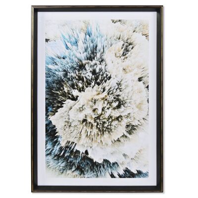 MDF GLASS PICTURE 70X6X100 FRAMED NEBULA CU180433