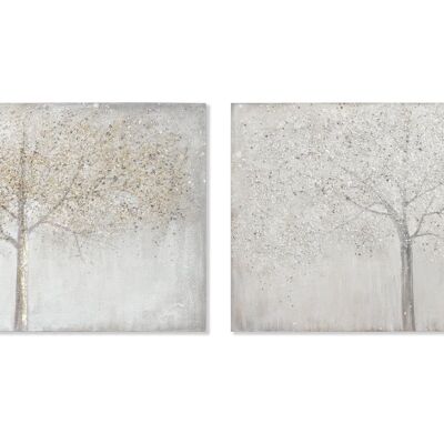 PINE CANVAS PICTURE 100X3.8X80 TREE 2 ASSORTED. CU184902