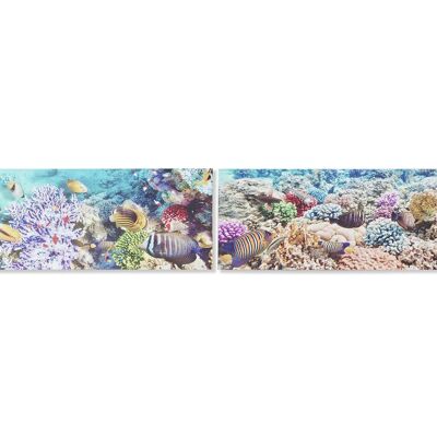 PAINTING CANVAS PICTURE 135X2,5X45 OCEAN 2 ASSORTED. CU185138