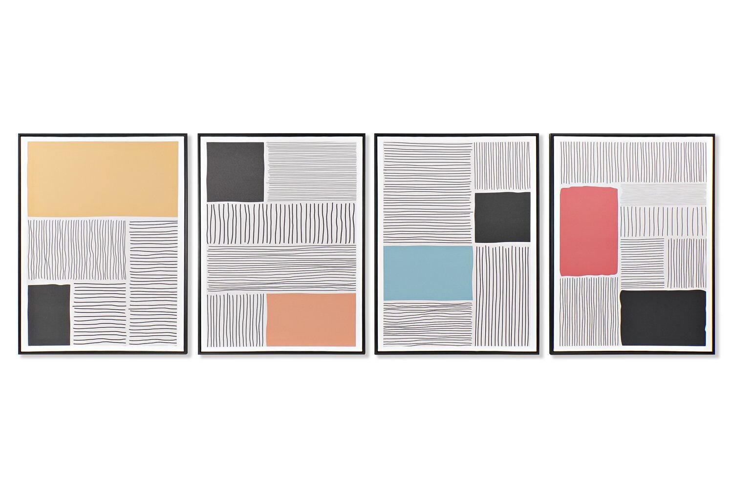 BILD LIENZO PS 60X3X80 ABSTRAKT 4 SORTIMENTE. CU187150