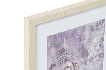 TABLEAU PS 35X2X45 BOUDDHA ENCADRÉ 4 ASSORTIMENTS. CU187430 2