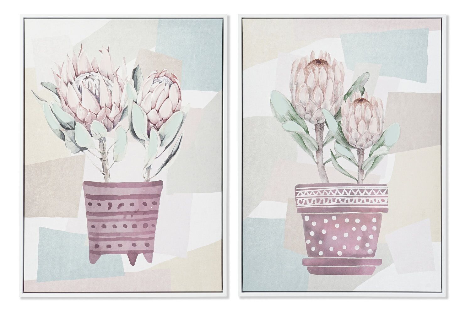 PICTURE PS CANVAS 53X4.5X73 POT 2 ASSORTED. CU193108