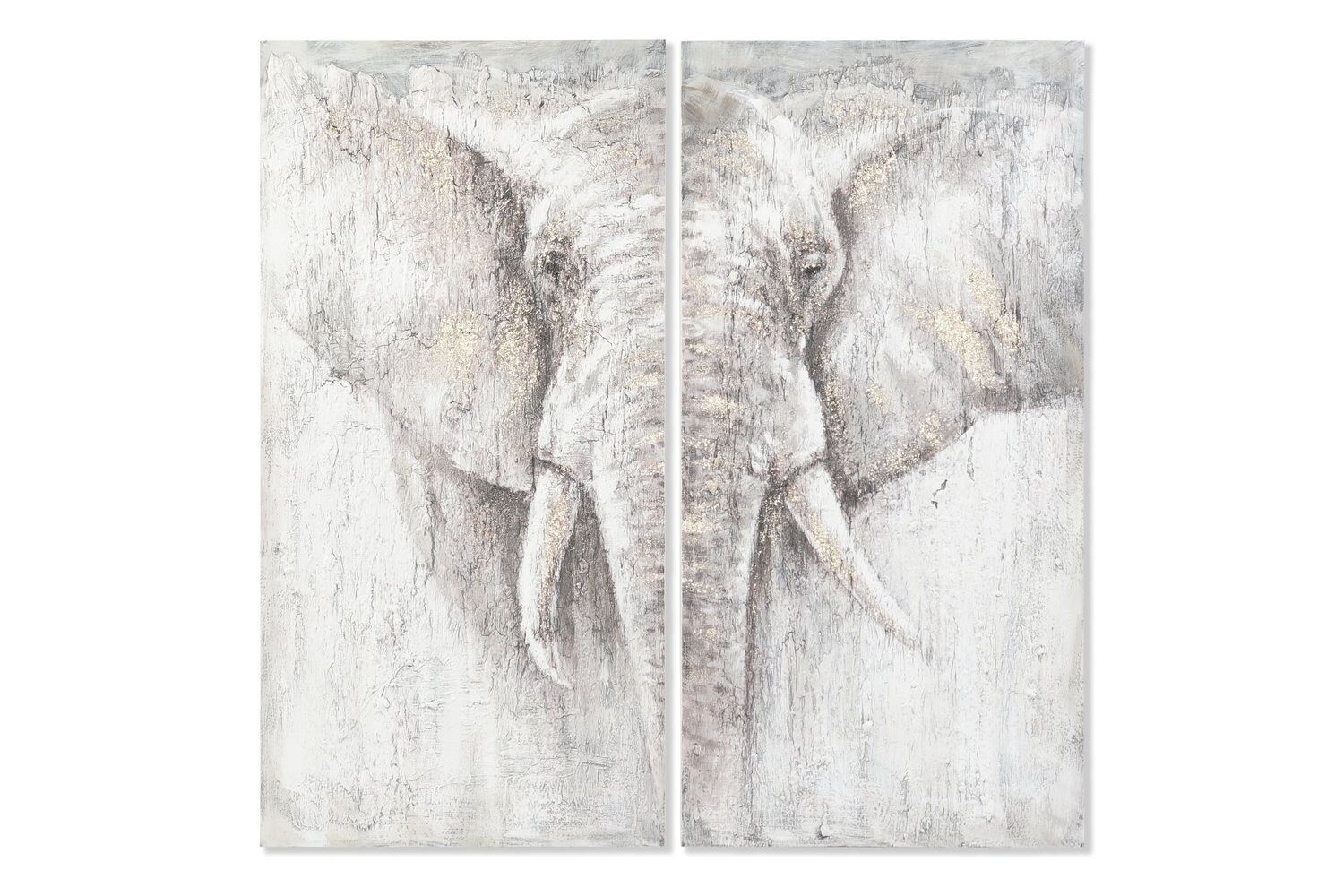 QUADRO SET 2 PINO TELA 120X3,7X120 ELEFANTE CU193120