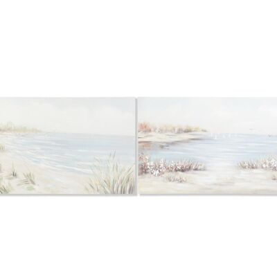 PINE CANVAS PICTURE 140X3,7X70 BEACH 2 SURT. CU193133