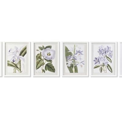 MDF GLASS PICTURE 40X2X54 FLOWERS 6 ASSORTMENTS. CU193368