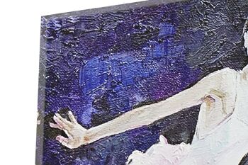 TABLEAU SUR TOILE 40X1,8X60 DANSEUSE 2 ASSORTIS. CU193733 2