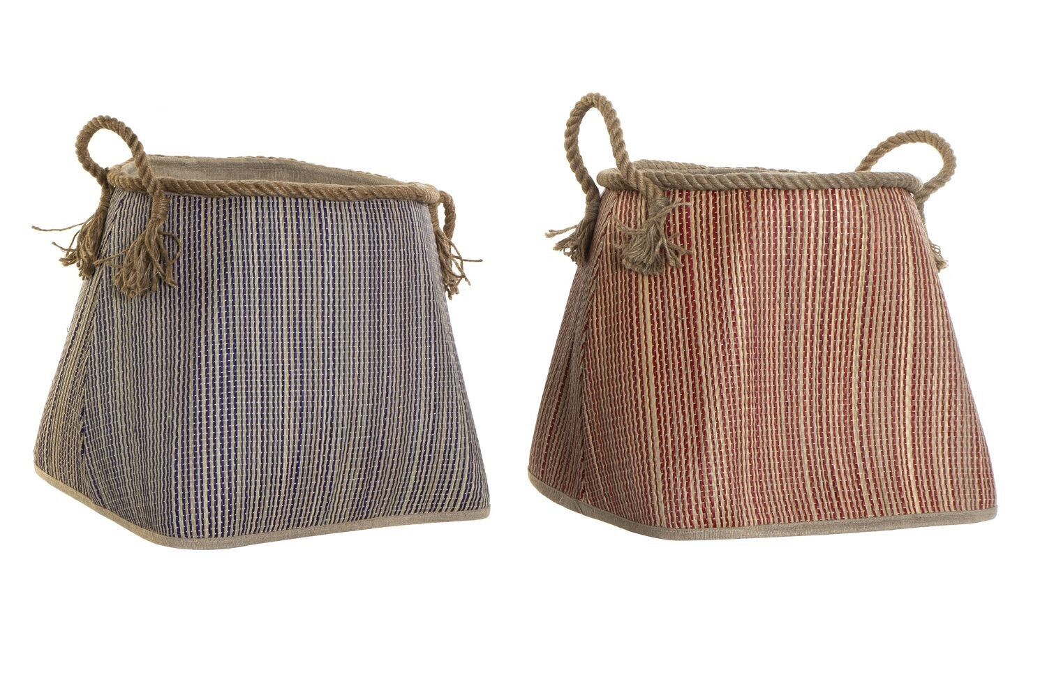 CESTINO IN FIBRA 40X40X45 2 ASSORTIMENTI. DC174924