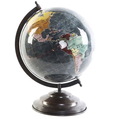 GLOBE PLASTIQUE FER 25X25X35 25 GRIS DH156934