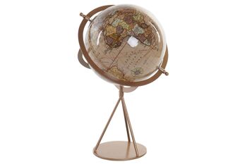 GLOBE FER PLASTIQUE 26X21X39 20 PIEDS DH161884 1