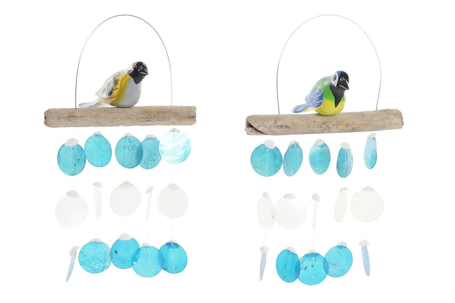 DÉCORATION À SUSPENDRE BAMBOU 23X16X40 OISEAU 2 ASSORTIS. DH185882