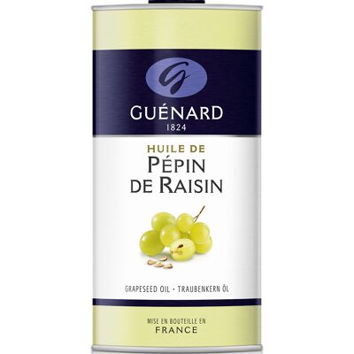 Huile de Pépin de Raisin - 100% vierge - Bidon 50cl