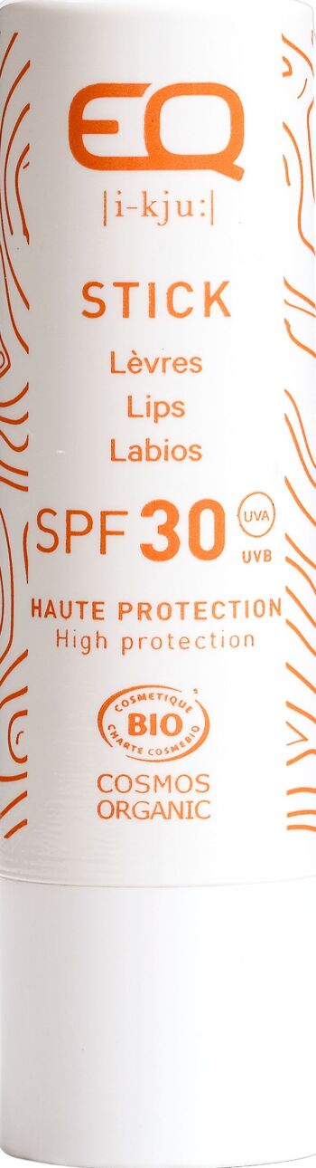 Stick solaire lèvres SPF30 BIO - 5gr 1