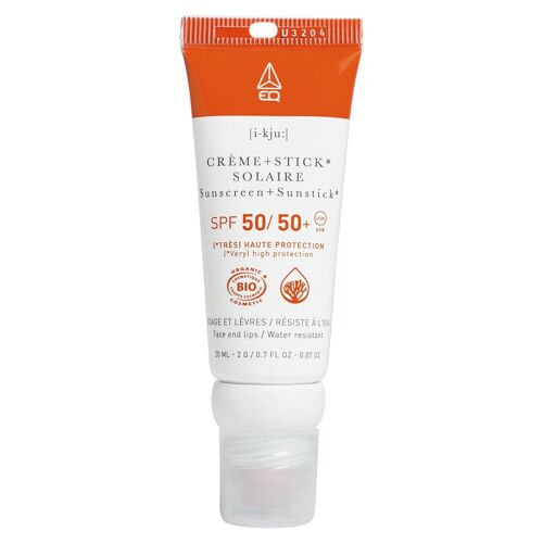 Combi Stick SPF50 2gr + Crème SPF50 20ml BIO