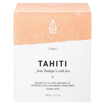 Bougie Parfumée TAHITI Teahupo'o - 190gr 2