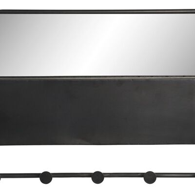 PERCHERO METAL 60X14X41,5 NEGRO ES182037