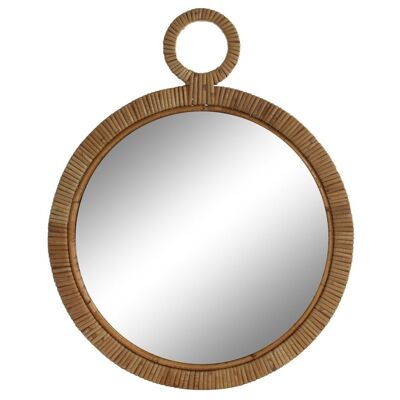 MIROIR ROTIN MIROIR 40X2X51 MARRON NATUREL ES189059