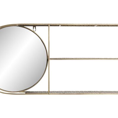SPECCHIO METALLO SPECCHIO 80X13X35 DORATO ES189398