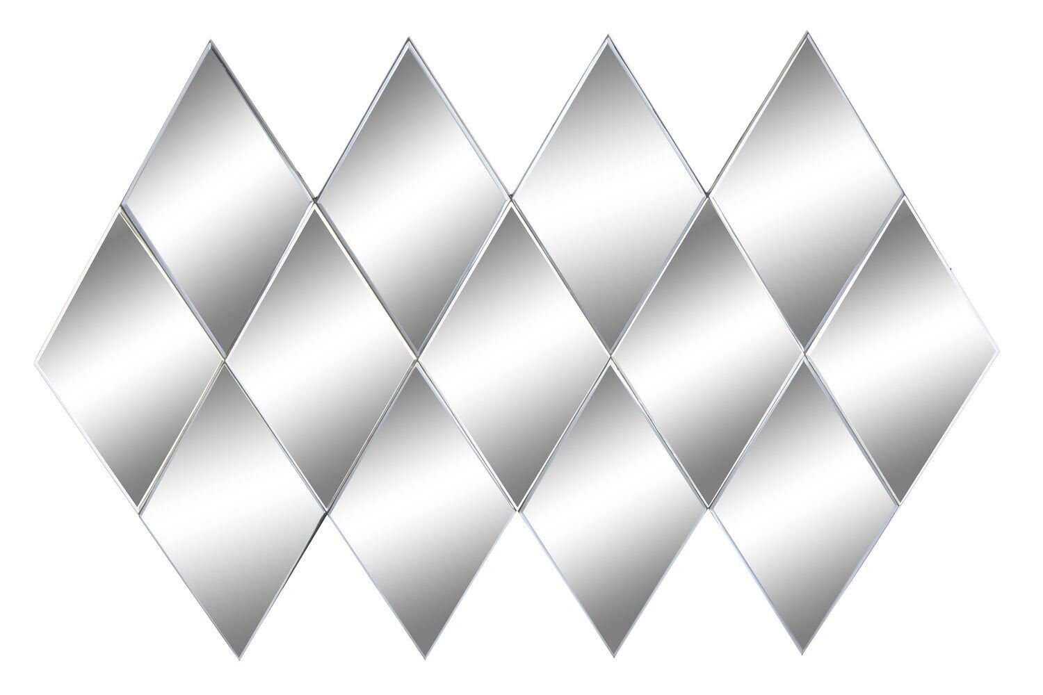 SPECCHIERA VETRO LEGNO 120X2X80 ROMBO FUMÈ ES191221