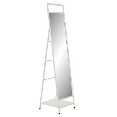 ESPEJO VESTIDOR METAL ESPEJO 39X40X160 BLANCO ES193243