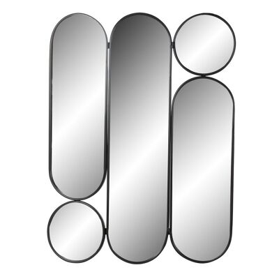 ESPEJO METAL 91X2X120 NEGRO ES197267