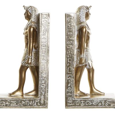 BOOKENDS SET 2 RESIN 10,5X7,5X20 EGYPTIAN FD185083