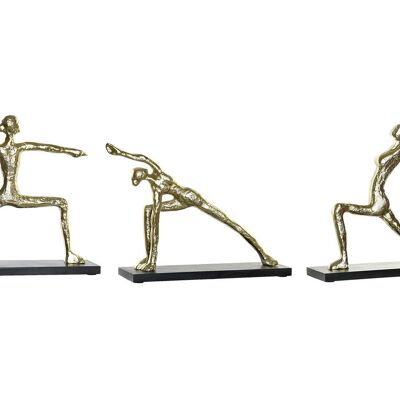 FIGURA ALUMINIO MDF 33X10X35 YOGA 3 SURT. FD185789