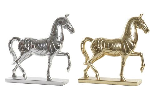 FIGURA RESINA 34X9,5X33,5 CABALLO 2 SURT. FD194737