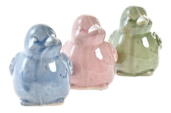 FIGURINE PORCELAINE 12X7X8,5 OISEAU 3 ASSORTIMENTS. FD195077 2