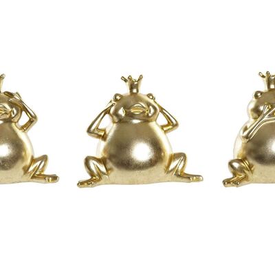 RESIN FIGURE 14X8X12 FROG 3 ASSORTMENTS. FD195177