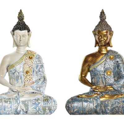 HARZFIGUR 17,8X10,6X26,3 BUDDHA 2 SORTIMENTE. FD195412